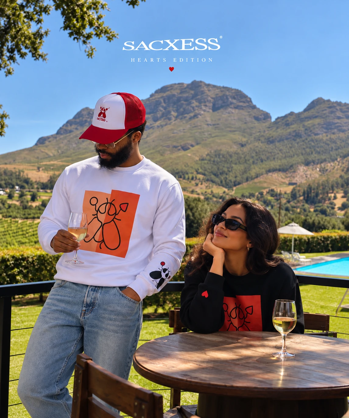SACXESS x Heart Edition capsule artwork