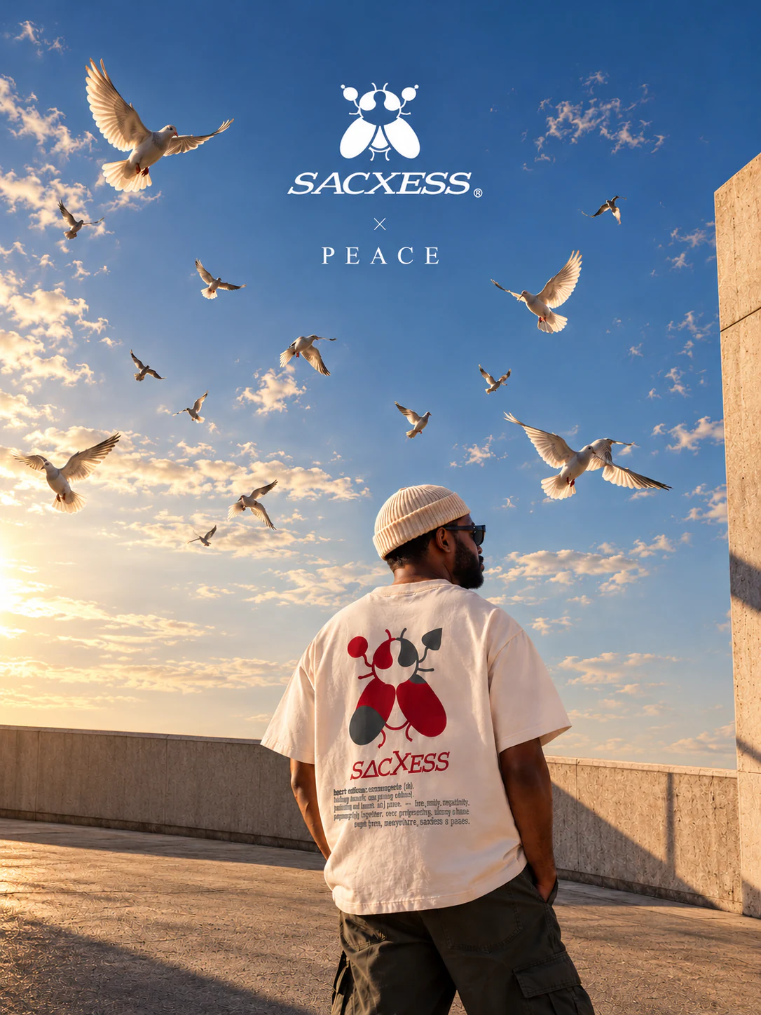SACXESS x Peace capsule artwork